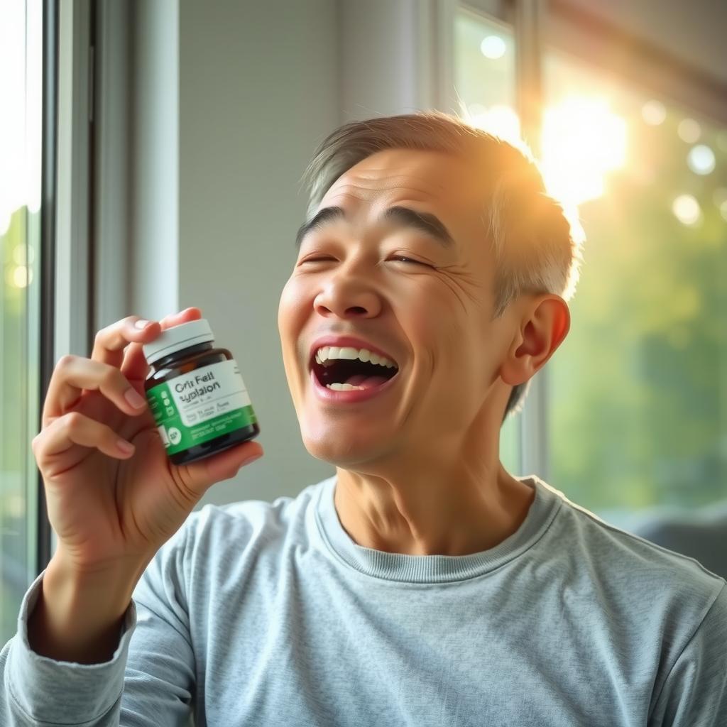 Find Vibrant Middle Aged Health with Mens Supplement Riman Power